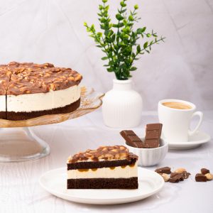 Peanut Caramel Cake